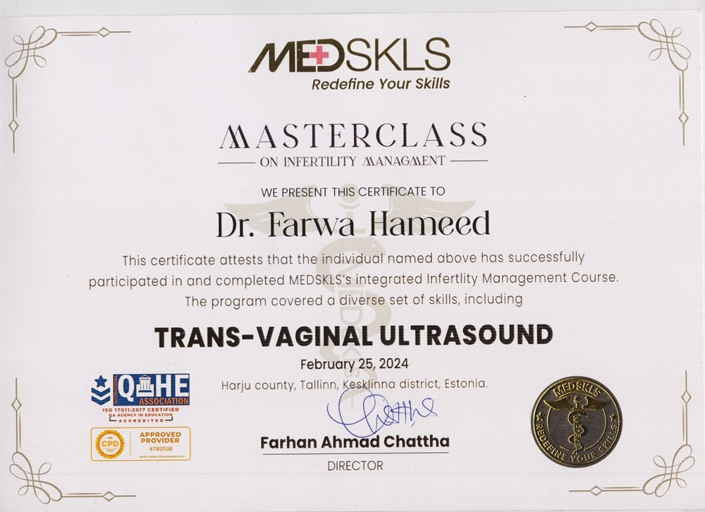 MedSkills - Trans-Vaginal Ultrasound - Additional Medical Training and Certification